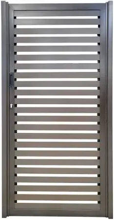 Aluminium gates