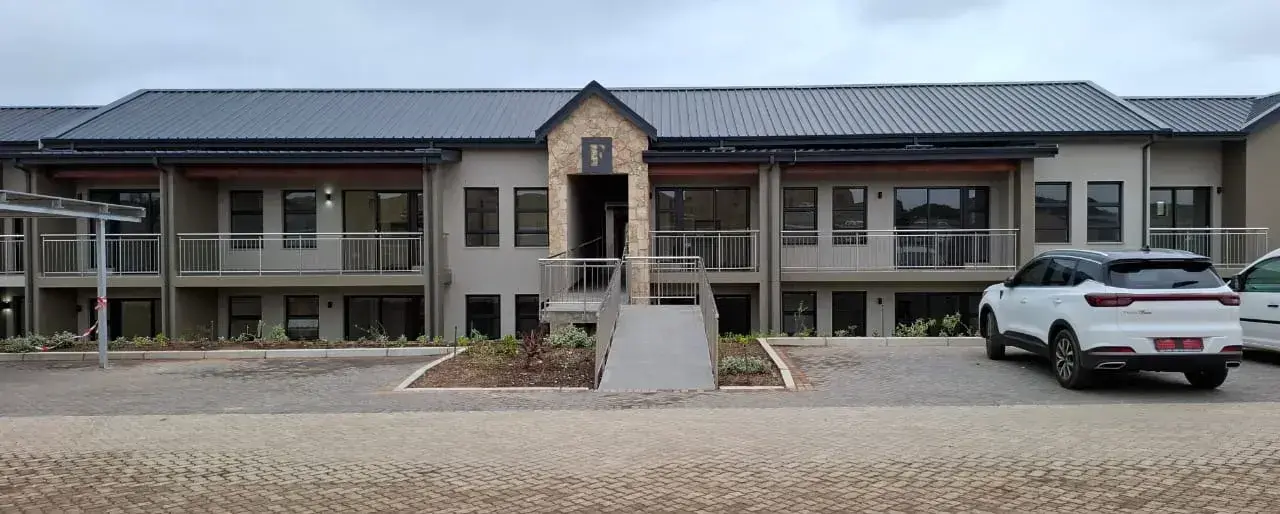 Residential development aluminium installation