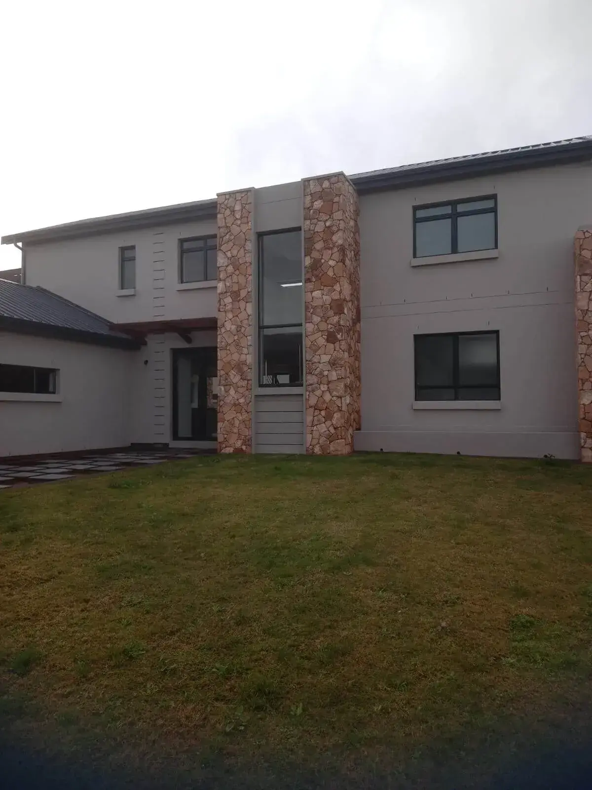 Residential development aluminium installation