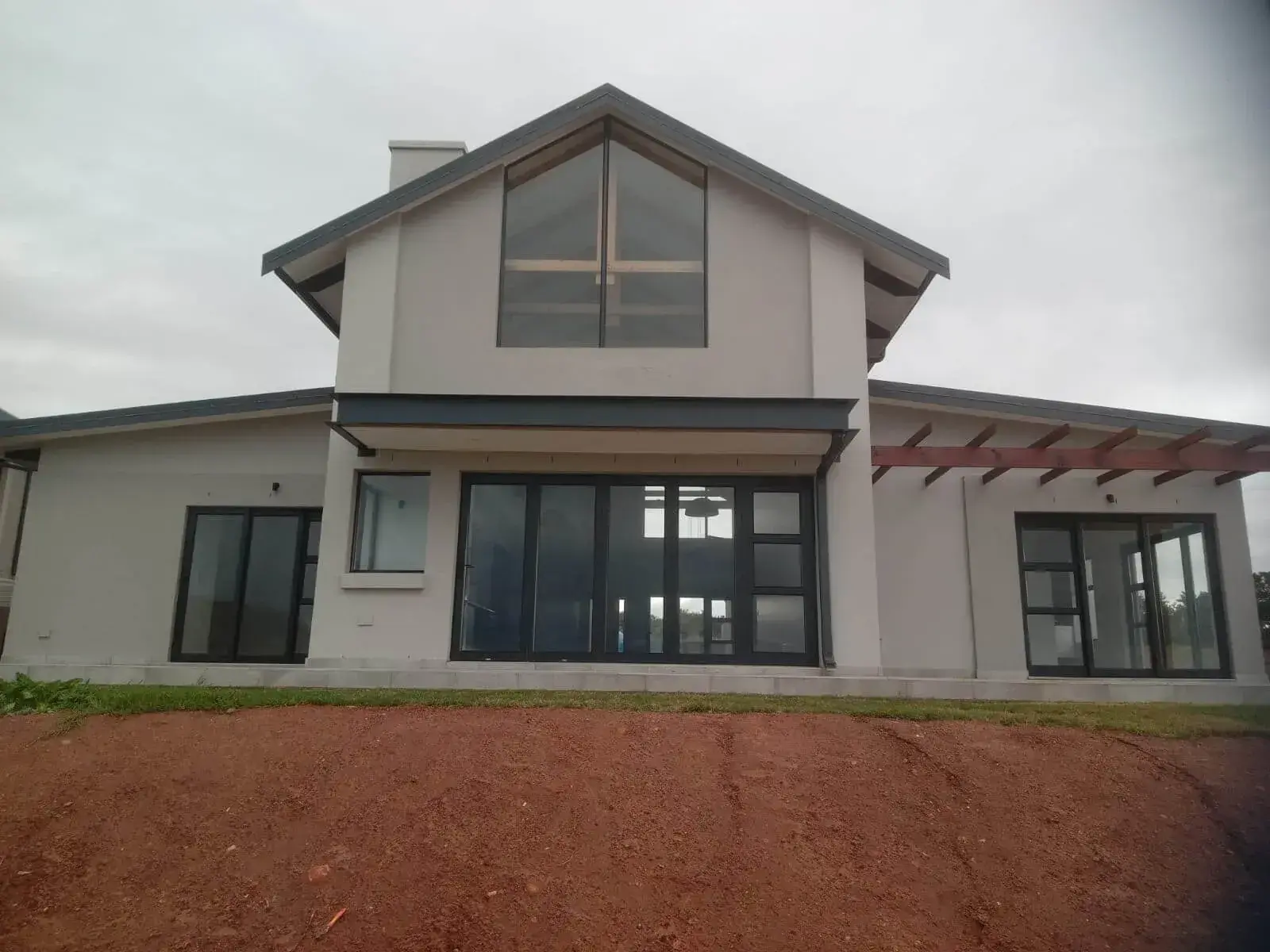 Residential development aluminium installation