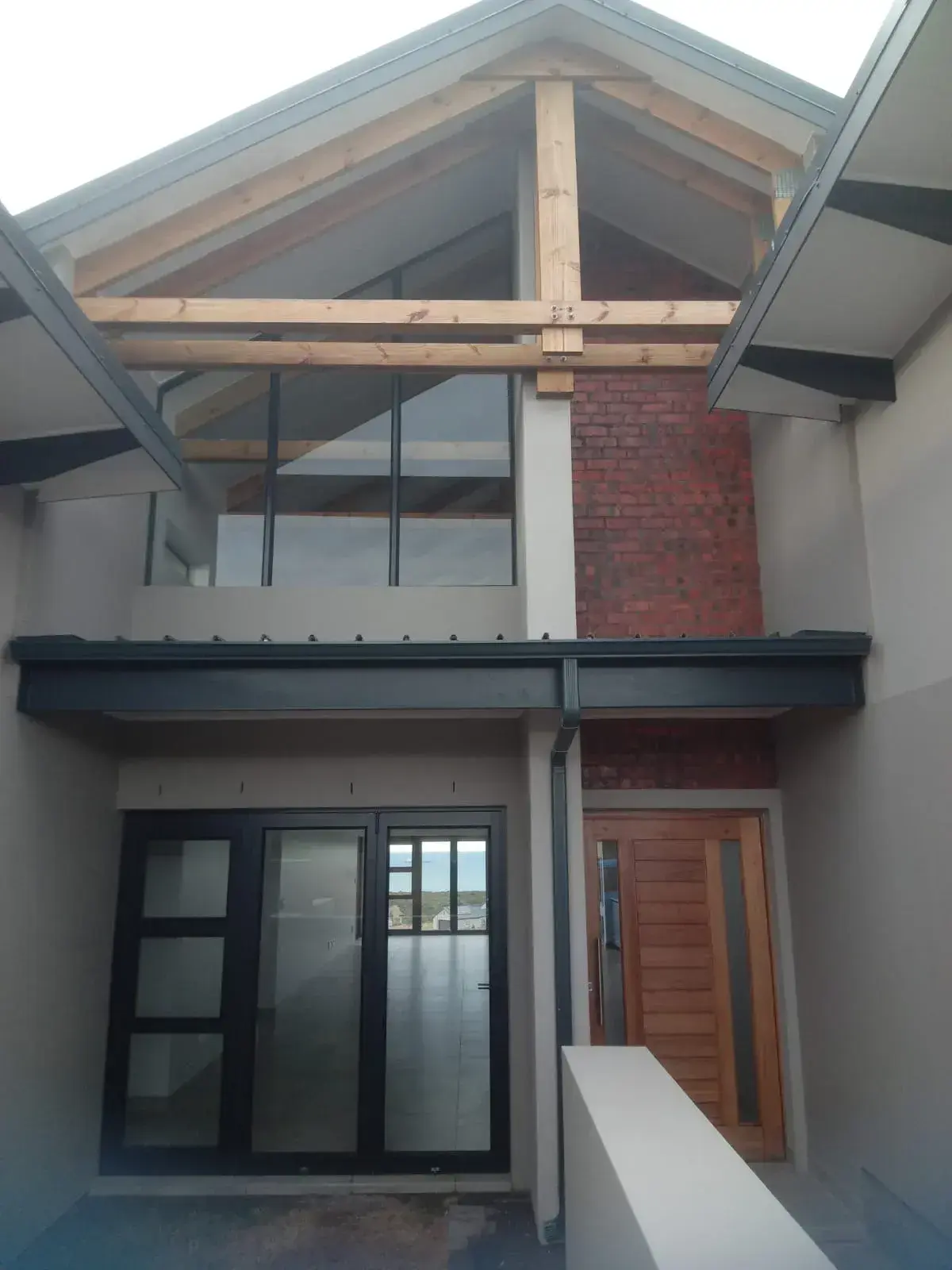 Residential development aluminium installation