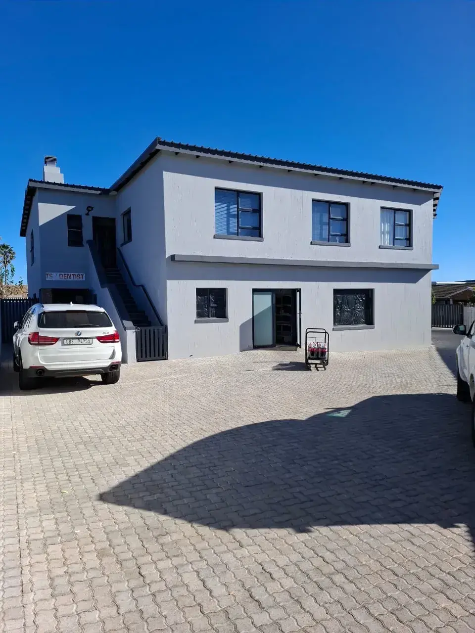 Residential development aluminium installation