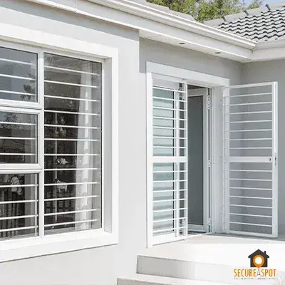 Aluminium burglar bars